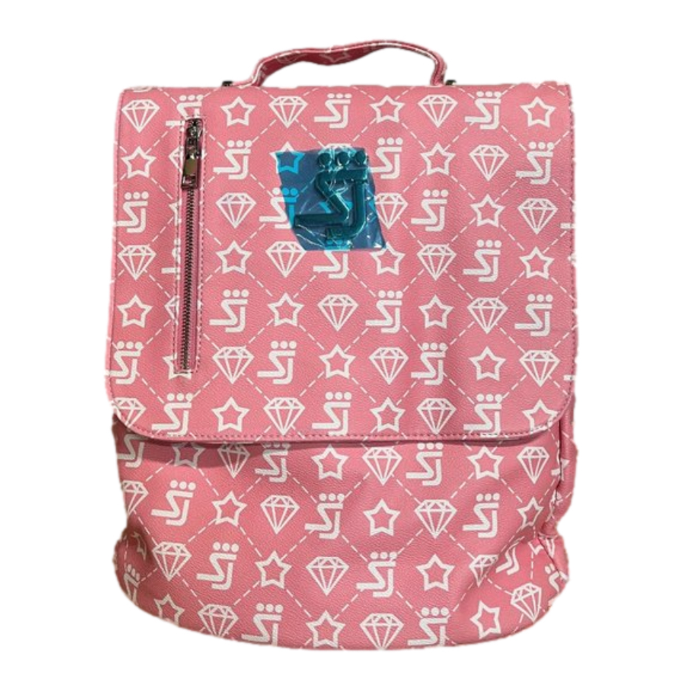 NEW! Shane Justin Backpack Two Tone Logo Color Pink‎